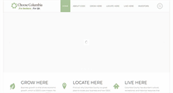 Desktop Screenshot of columbiaedc.com